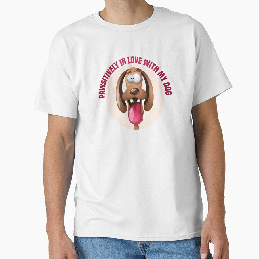 Pawsitively in love with my dog by DragonflyLP T-Shirts, Hoodie, Sweatshirt | BlankRebels.com (Image 1)