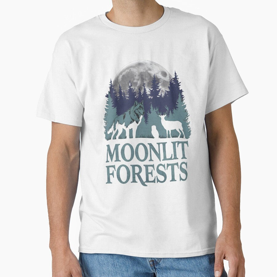 Moonlit Forests by AnamMHavan T-Shirts, Hoodie, Sweatshirt | BlankRebels.com (Image 1)