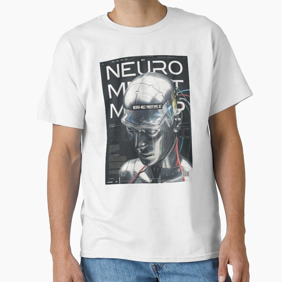 Neuro-Melt Prototype 07: Android Meltdown by Raw-Ink T-Shirts, Hoodie, Sweatshirt | BlankRebels.com (Image 1)