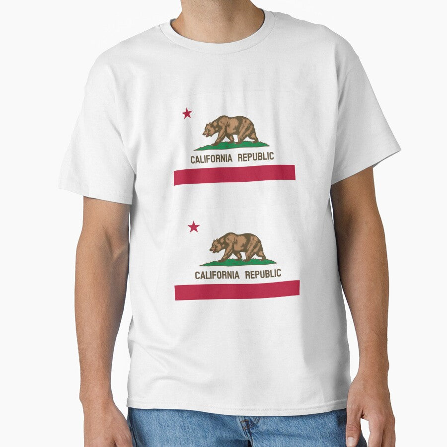California CA Official State Flag — 2 in 1 by OnlyBlissDesign T-Shirts, Hoodie, Sweatshirt | BlankRebels.com (Image 1)