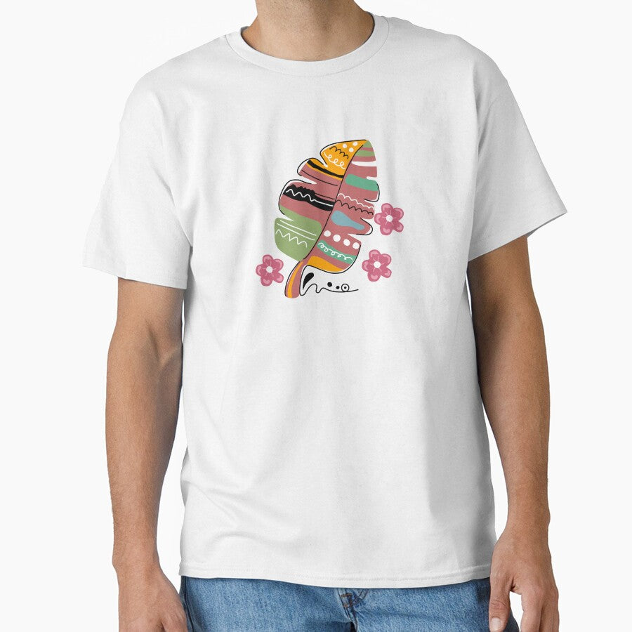 Colorful Boho Leaf by HappyLifeCreate T-Shirts, Hoodie, Sweatshirt | BlankRebels.com (Image 1)