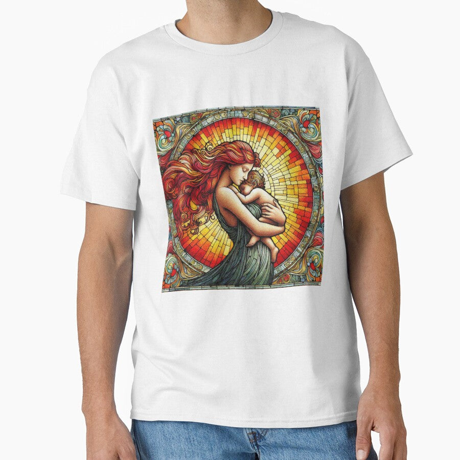 Mothers Loves Embrace Mothers Day by Illuministique T-Shirts, Hoodie, Sweatshirt | BlankRebels.com (Image 1)