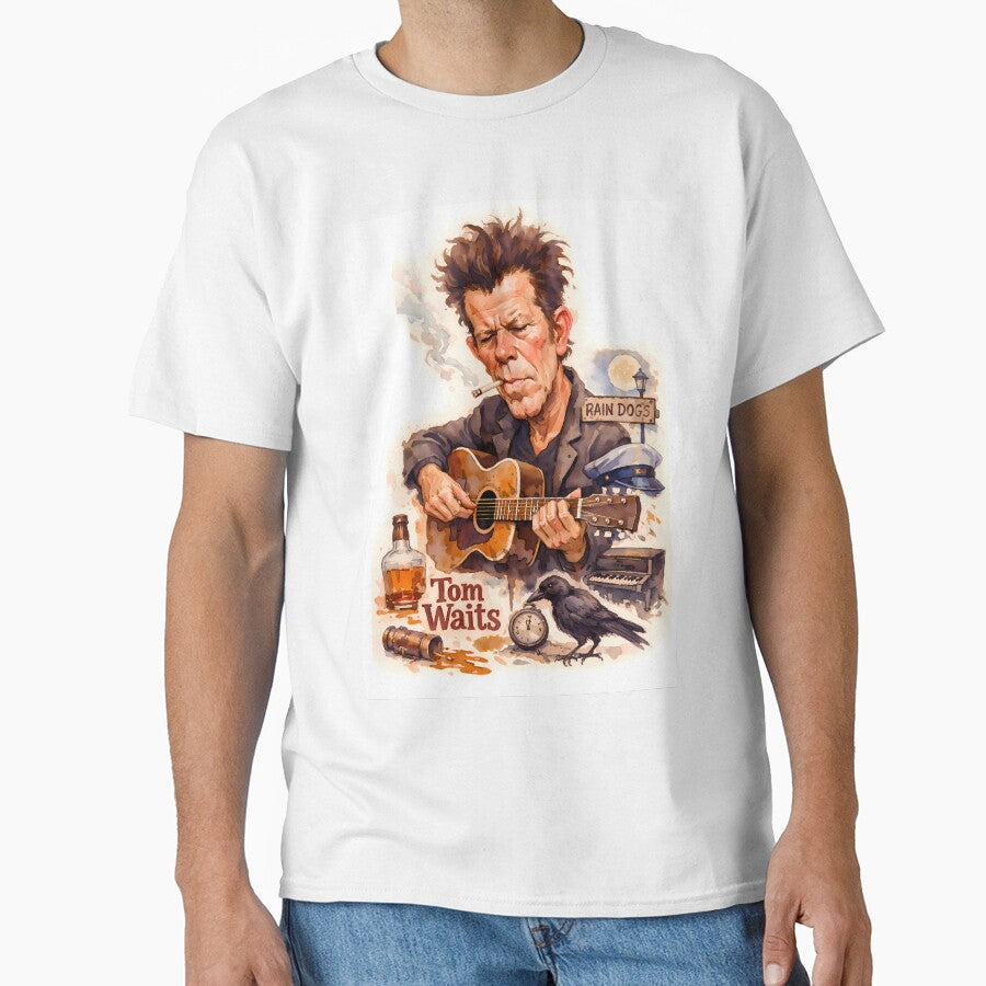 Tom Waits by Sarcastic designs T-Shirts, Hoodie, Sweatshirt | BlankRebels.com (Image 1)