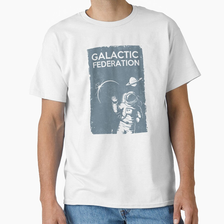 Galactic Federation Astronaut Gift by TTFMerch T-Shirts, Hoodie, Sweatshirt | BlankRebels.com (Image 1)