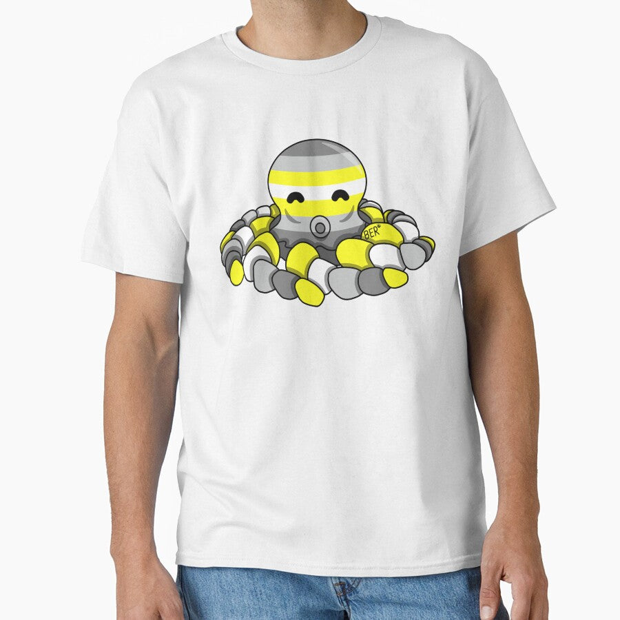 Demigender Pride Fidget Octopus by SentABear T-Shirts, Hoodie, Sweatshirt | BlankRebels.com (Image 1)