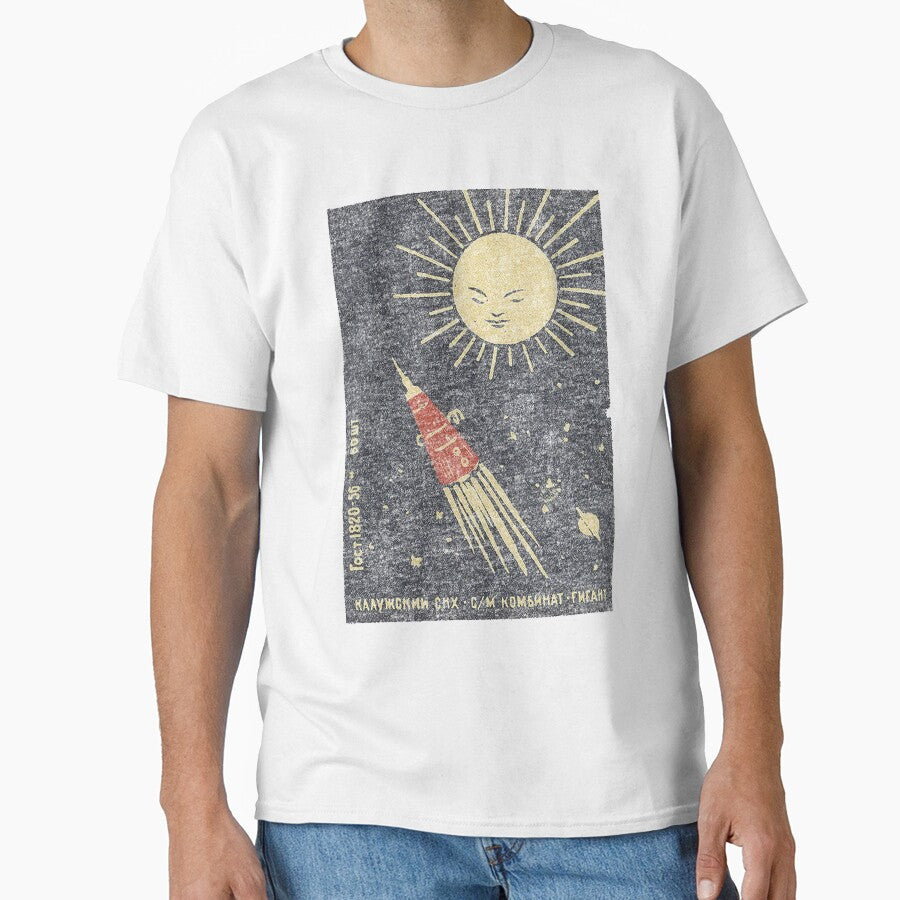 Vintage Russian Space Program Sputnik 3 by VintageDigital T-Shirts, Hoodie, Sweatshirt | BlankRebels.com (Image 1)