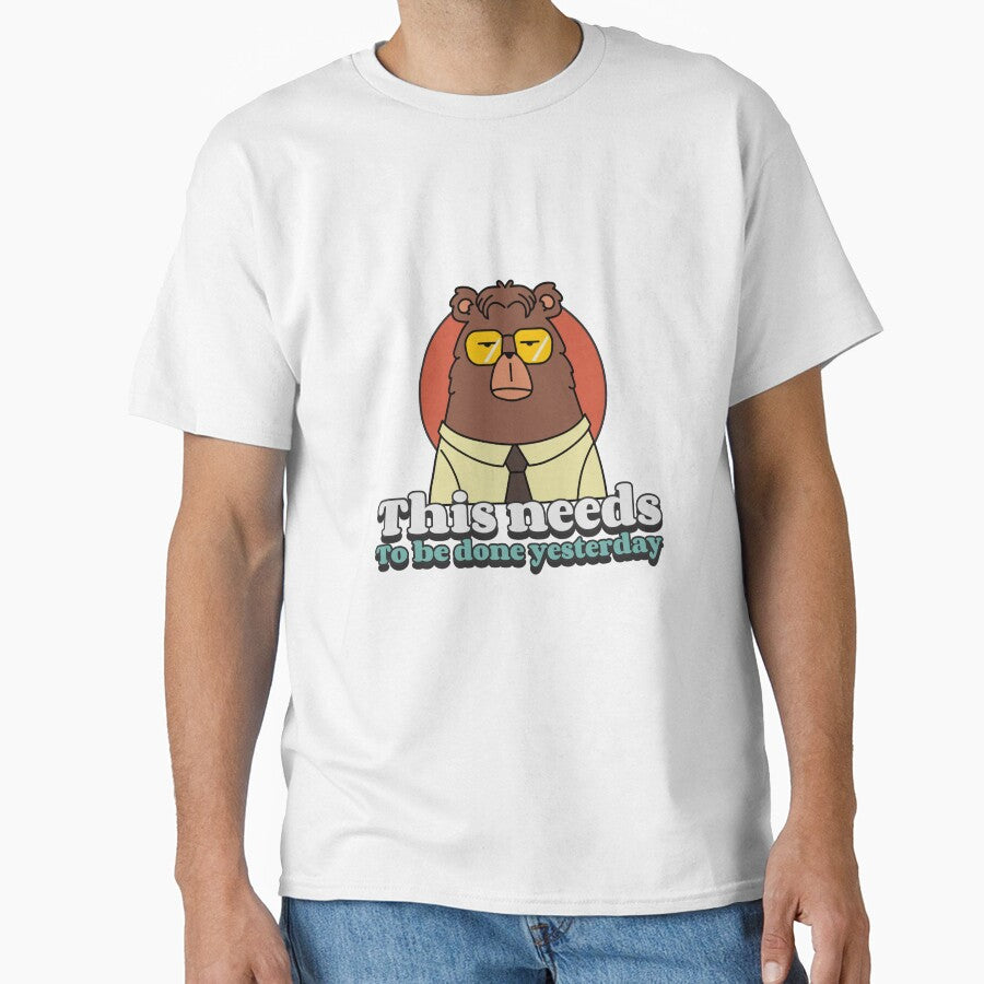 This Needs to Be Done Yesterday - Funny Tech T-Shirt by LionMindLabs Hoodie, Sweatshirt | BlankRebels.com (Image 1)