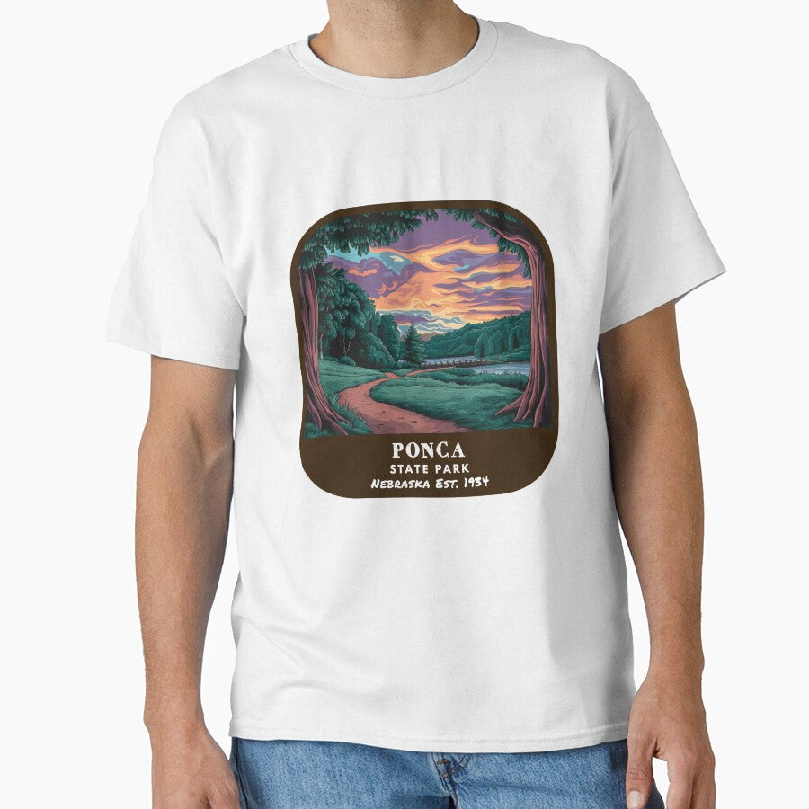 Vintage Ponca State Park (Nebraska State Park) by RabbitK T-Shirts, Hoodie, Sweatshirt | BlankRebels.com (Image 1)