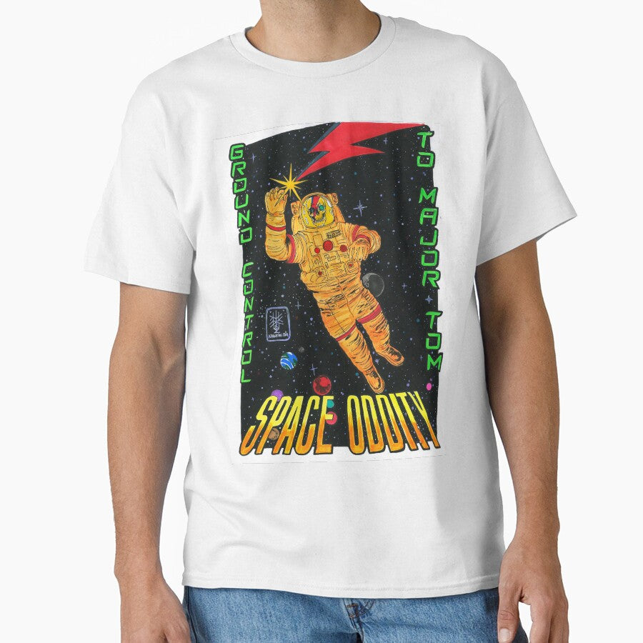 Space Oddity by khriztianleon T-Shirts, Hoodie, Sweatshirt | BlankRebels.com (Image 1)