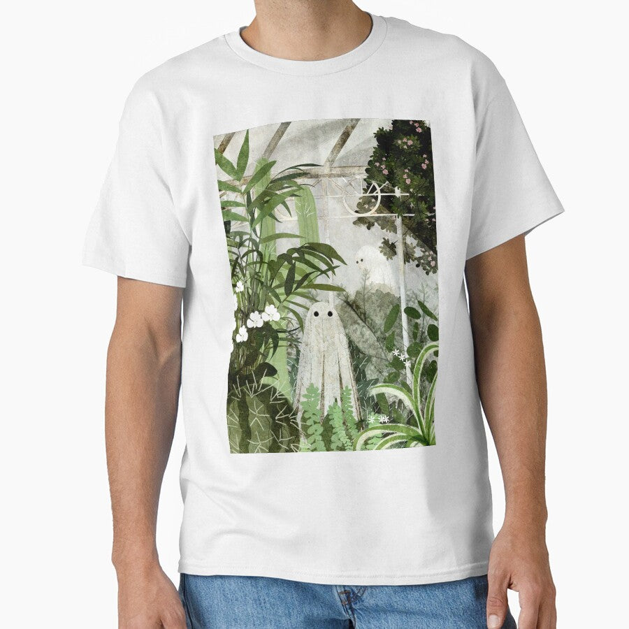 There's A Ghost in the Greenhouse Again by katherineblower T-Shirts, Hoodie, Sweatshirt | BlankRebels.com (Image 1)