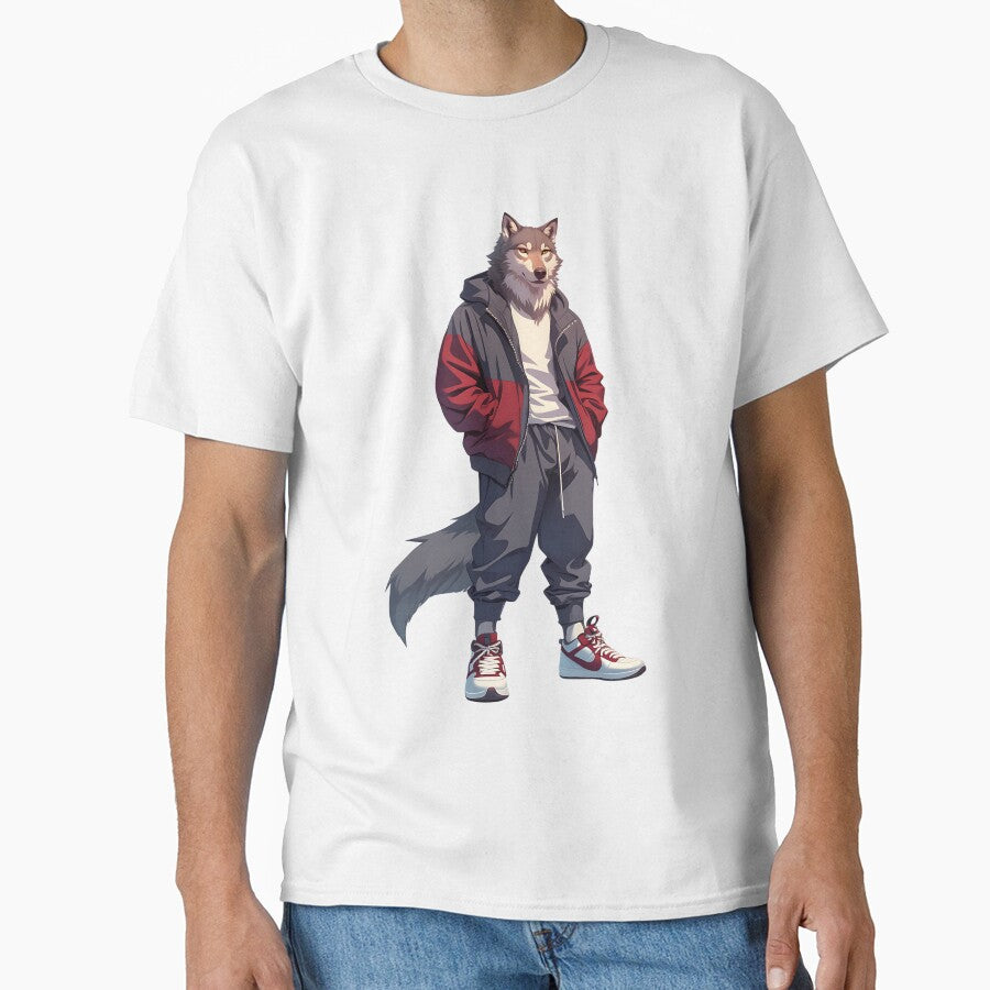 Streetwear Wolf Modern Vibe by bapupa