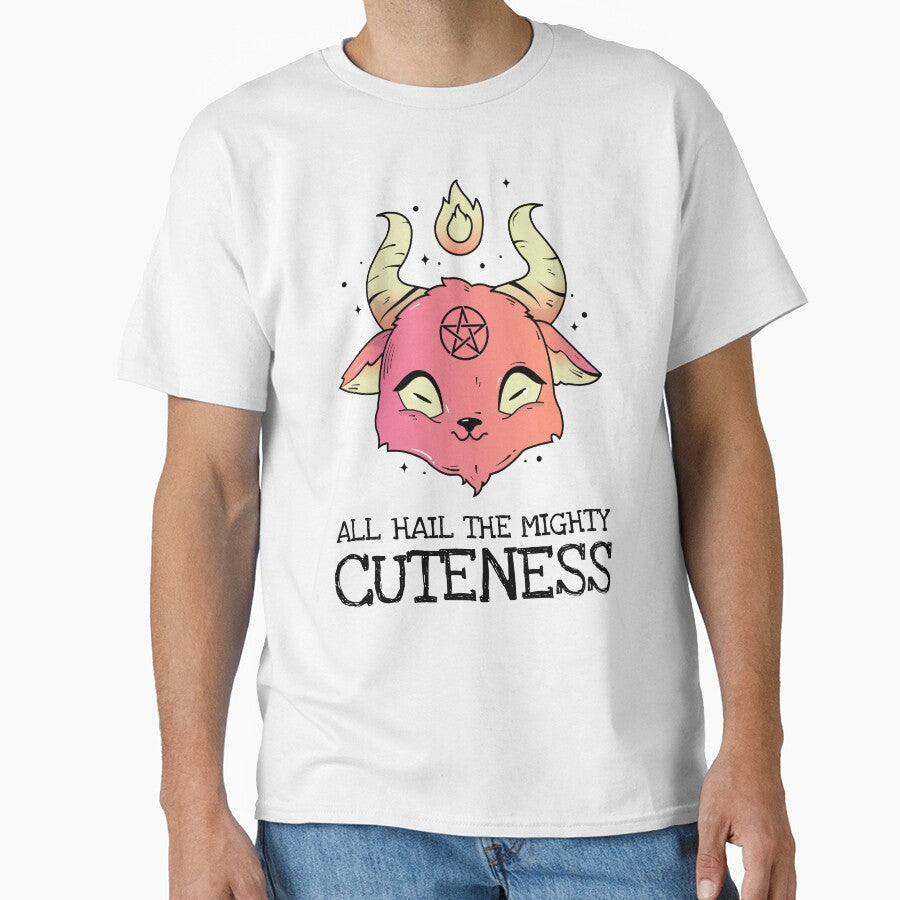 Baphomet All Hail the Mighty Cuteness by SpookyCupcake