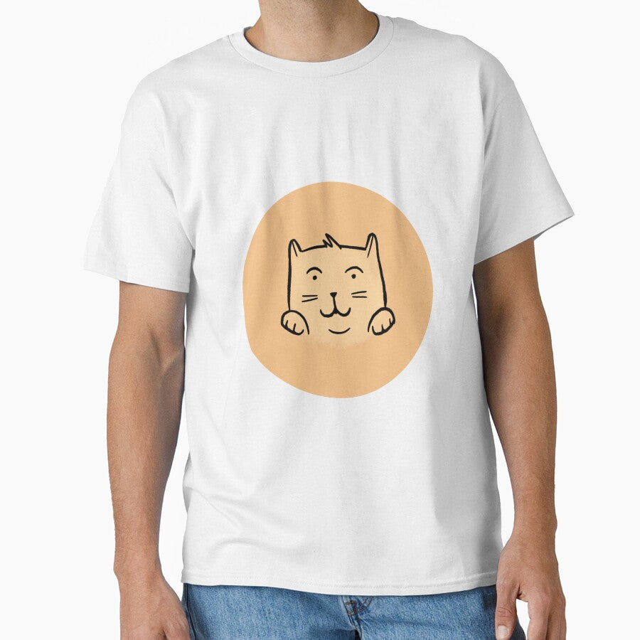Cute Cat Digital Illustration by purrfectdrawing T-Shirts, Hoodie, Sweatshirt | BlankRebels.com (Image 1)