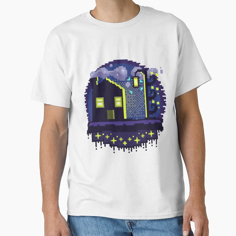 Pixel Art - Lamp and House by Kaiko-Roku T-Shirts, Hoodie, Sweatshirt | BlankRebels.com (Image 1)