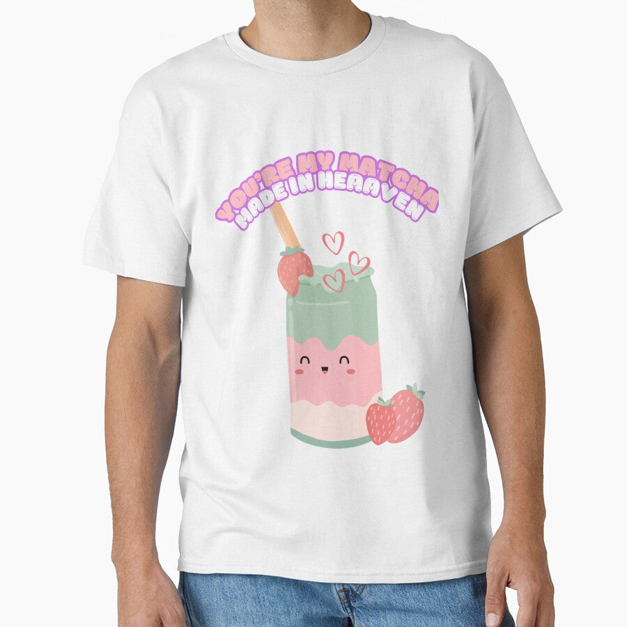 You’re My Matcha Made in Heaven – Cute Kawaii Drink Design by RUNO LAB T-Shirts, Hoodie, Sweatshirt (Image 1)