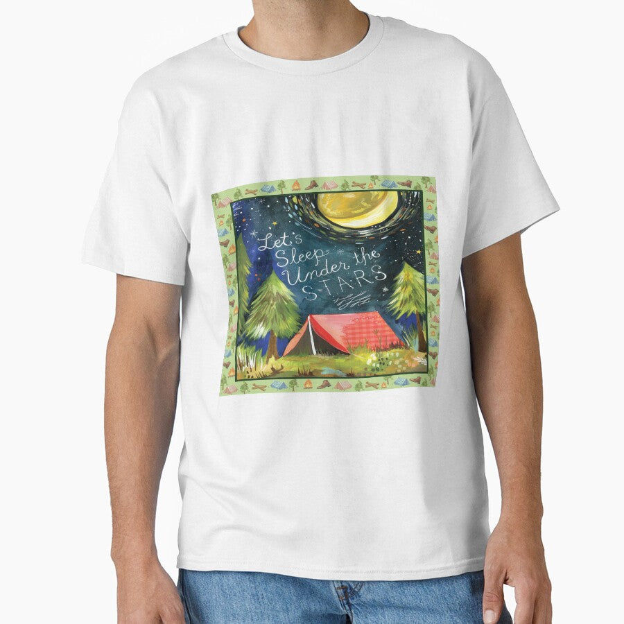 Let's Sleep Under the Star Camping by SweetPea49 T-Shirts, Hoodie, Sweatshirt | BlankRebels.com (Image 1)