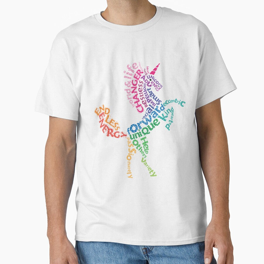Rainbow Unicorn Spirit Animal by kjeppson T-Shirts, Hoodie, Sweatshirt | BlankRebels.com (Image 1)