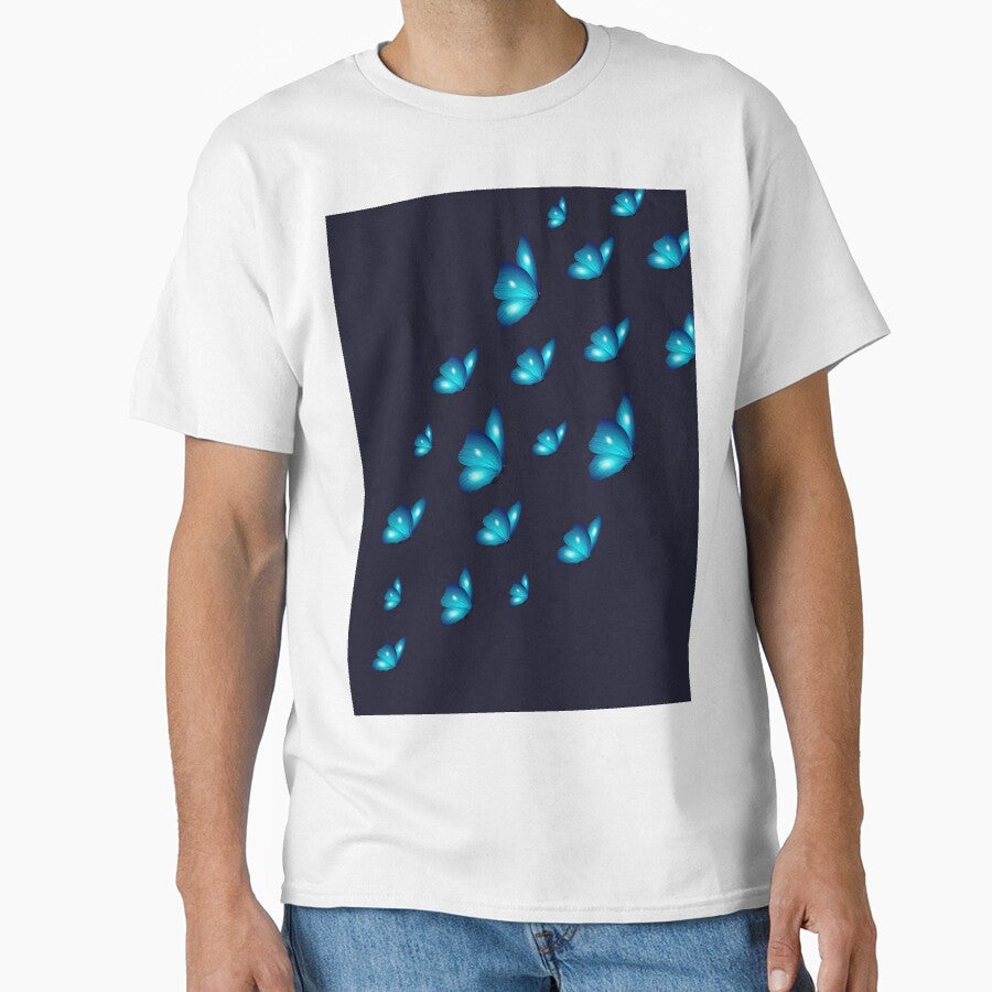 Blue Butterflies by RMelissart T-Shirts, Hoodie, Sweatshirt | BlankRebels.com (Image 1)