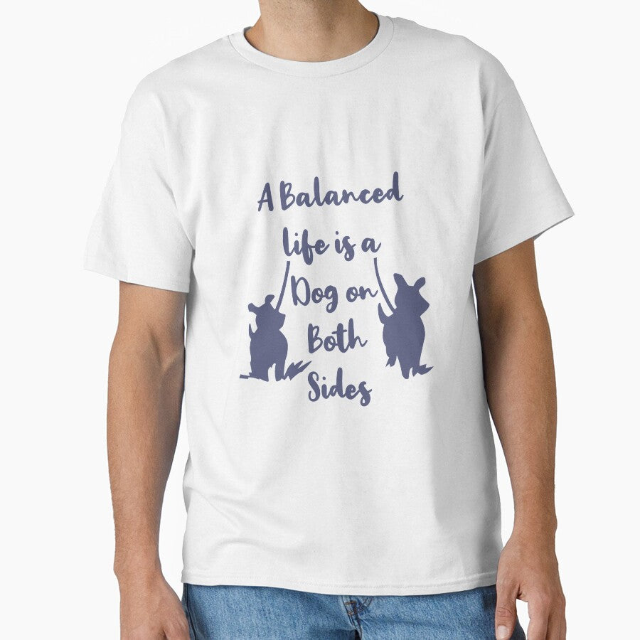 Balanced life dog owner quote by LynHebb T-Shirts, Hoodie, Sweatshirt | BlankRebels.com (Image 1)