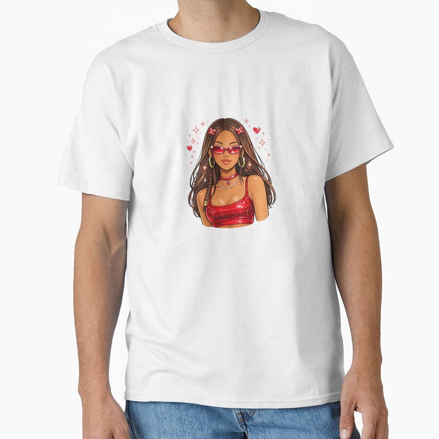 y2k pop girlie red by BudgetsbyB T-Shirts, Hoodie, Sweatshirt | BlankRebels.com (Image 1)
