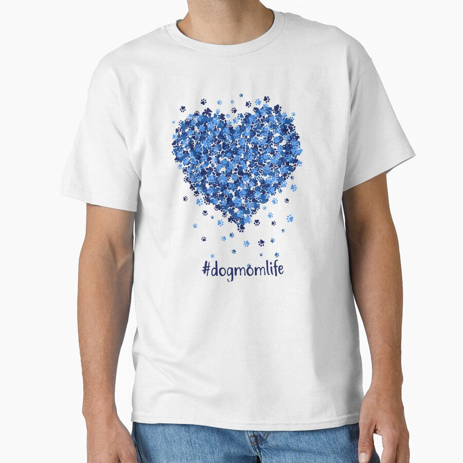 Heart Dog Mom Life by Terri-Wong-9720 T-Shirts, Hoodie, Sweatshirt | BlankRebels.com (Image 1)
