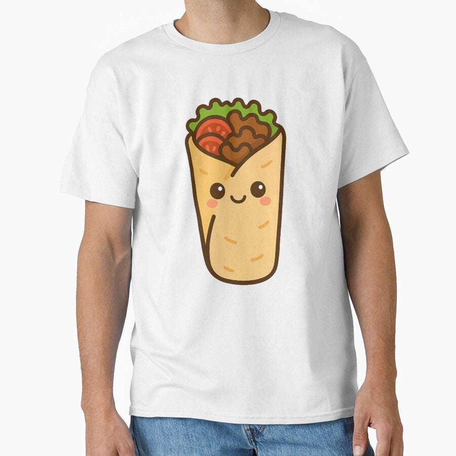 Kawaii Doner Kebab – Cute Street Food Art by k3rstman1