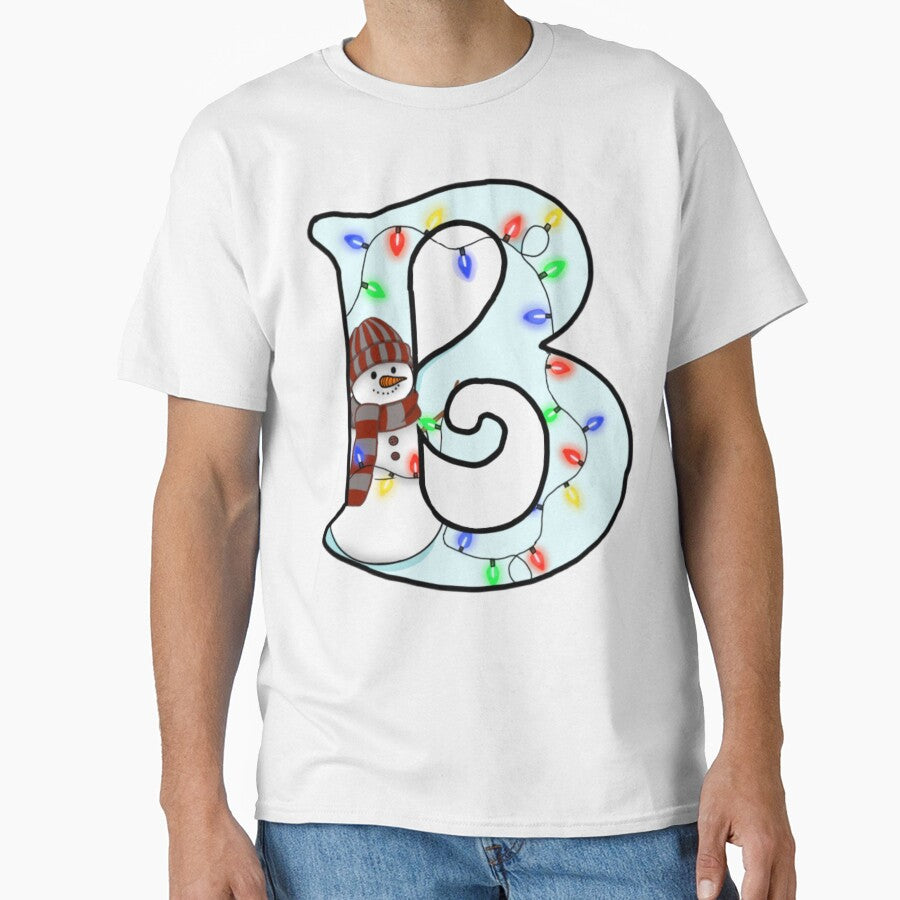 Holiday themed letter B by Artistkhg T-Shirts, Hoodie, Sweatshirt | BlankRebels.com (Image 1)