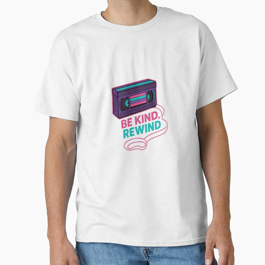 Retro Cassette, be Kind, rewind by JakeT84 T-Shirts, Hoodie, Sweatshirt | BlankRebels.com (Image 1)