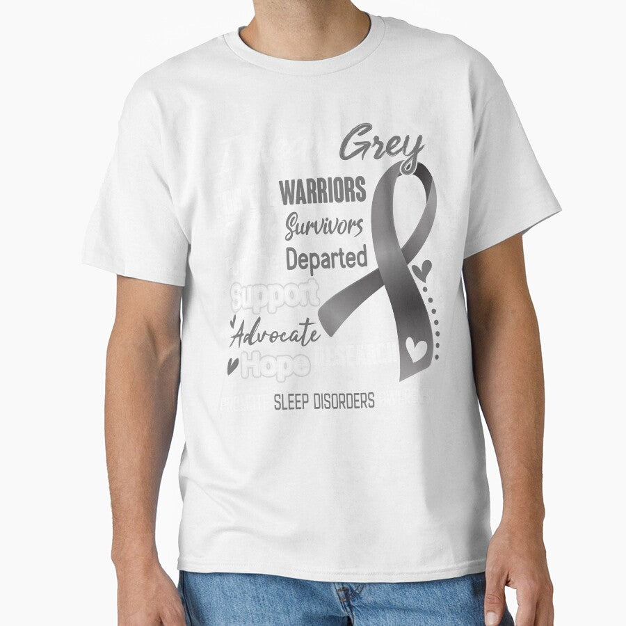 I Wear Grey For The Warriors Promote Sleep Disorders Awareness by hvoid41