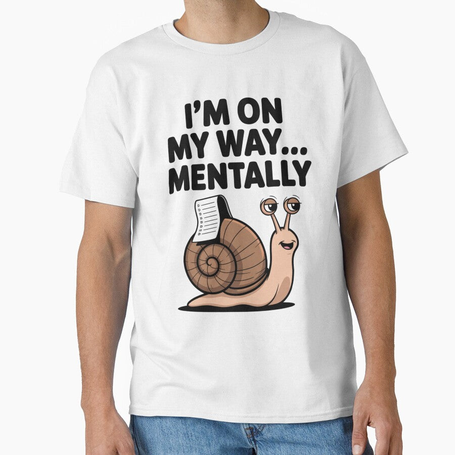 Mentally I'm Already Late by DerNachtfuchs T-Shirts, Hoodie, Sweatshirt | BlankRebels.com (Image 1)