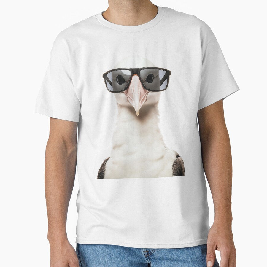 Funny cool Albatross wearing sunglasses by LazyOwlStore