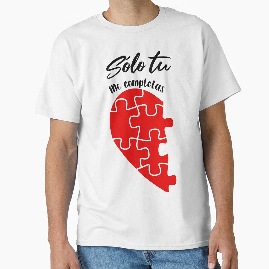Only you complete me. Half Match Valentine's Day by NF Designs Studio DTF T-Shirts, Hoodie, Sweatshirt (Image 1)