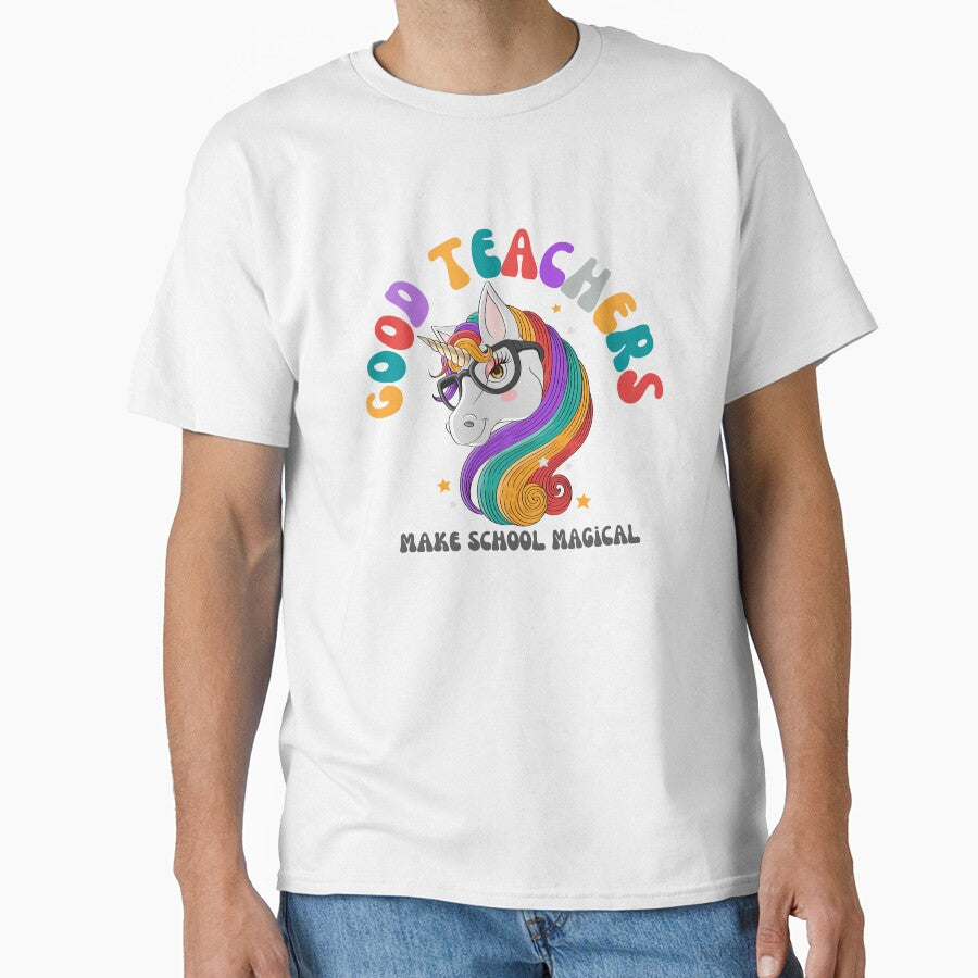Good Teachers Make School Magical by ARTGIRLANGI T-Shirts, Hoodie, Sweatshirt | BlankRebels.com (Image 1)