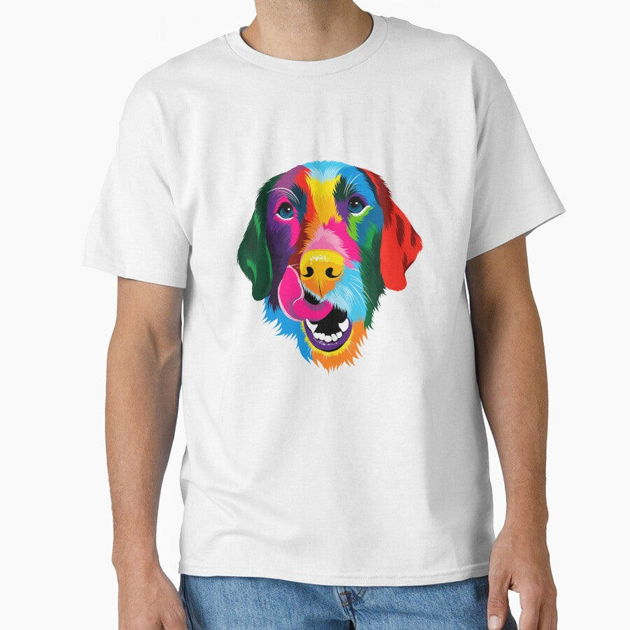 Abstract art of Lab, cute color abstract of Labrador. by StandStrong786 T-Shirts, Hoodie, Sweatshirt (Image 1)