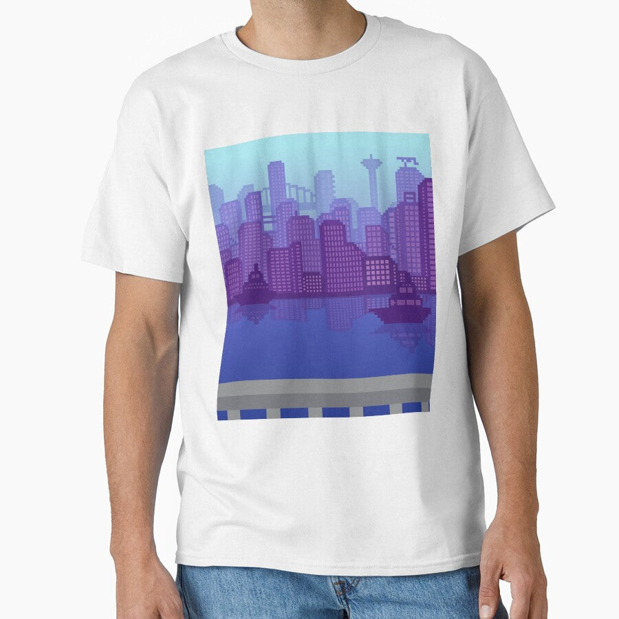 Ocean Pixel City by SoulButler