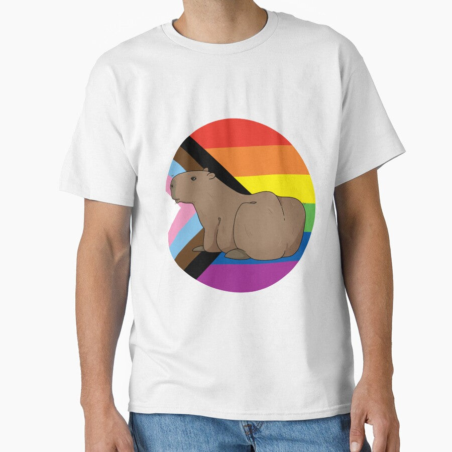 Capybara Pride by PlasmaCakes T-Shirts, Hoodie, Sweatshirt | BlankRebels.com (Image 1)