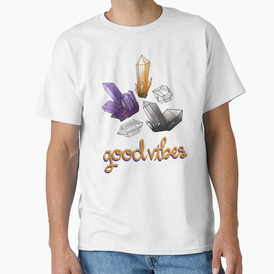 Good Vibes Quartz Crystals by brynn-art T-Shirts, Hoodie, Sweatshirt | BlankRebels.com (Image 1)