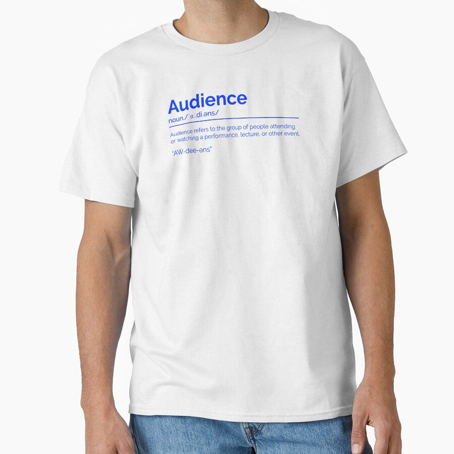 Auidence by ConsiTee T-Shirts, Hoodie, Sweatshirt | BlankRebels.com (Image 1)