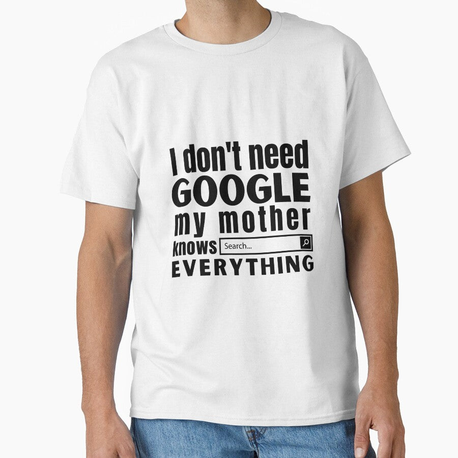 Funny sayings and jokes. Mother knows everything by Awesome 4 all T-Shirts, Hoodie, Sweatshirt | BlankRebels.com (Image 1)