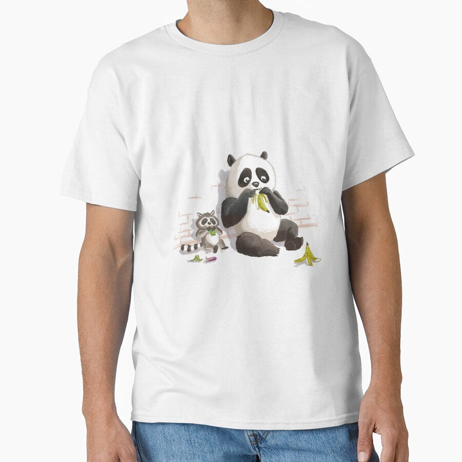 Panda and Trash Panda by reschasketch T-Shirts, Hoodie, Sweatshirt | BlankRebels.com (Image 1)