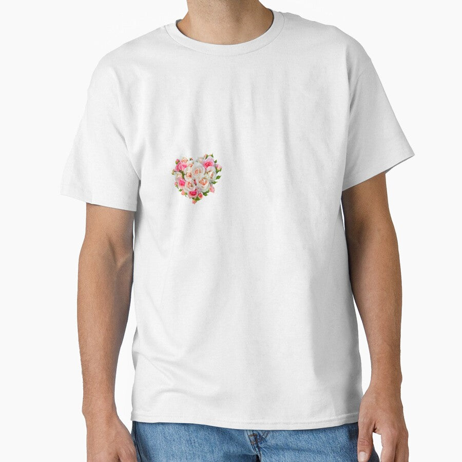 rose heart by Pennycoolcat T-Shirts, Hoodie, Sweatshirt | BlankRebels.com (Image 1)