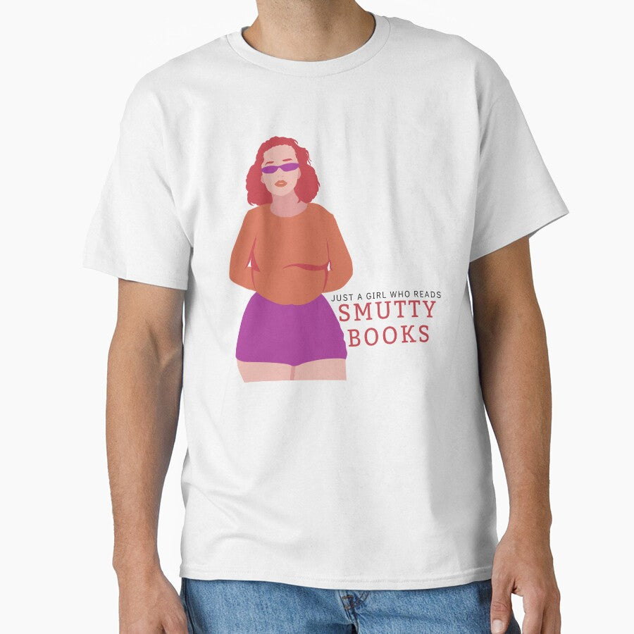 Just a Girl Who Reads Smutty Books 15 by jaekindacray T-Shirts, Hoodie, Sweatshirt | BlankRebels.com (Image 1)