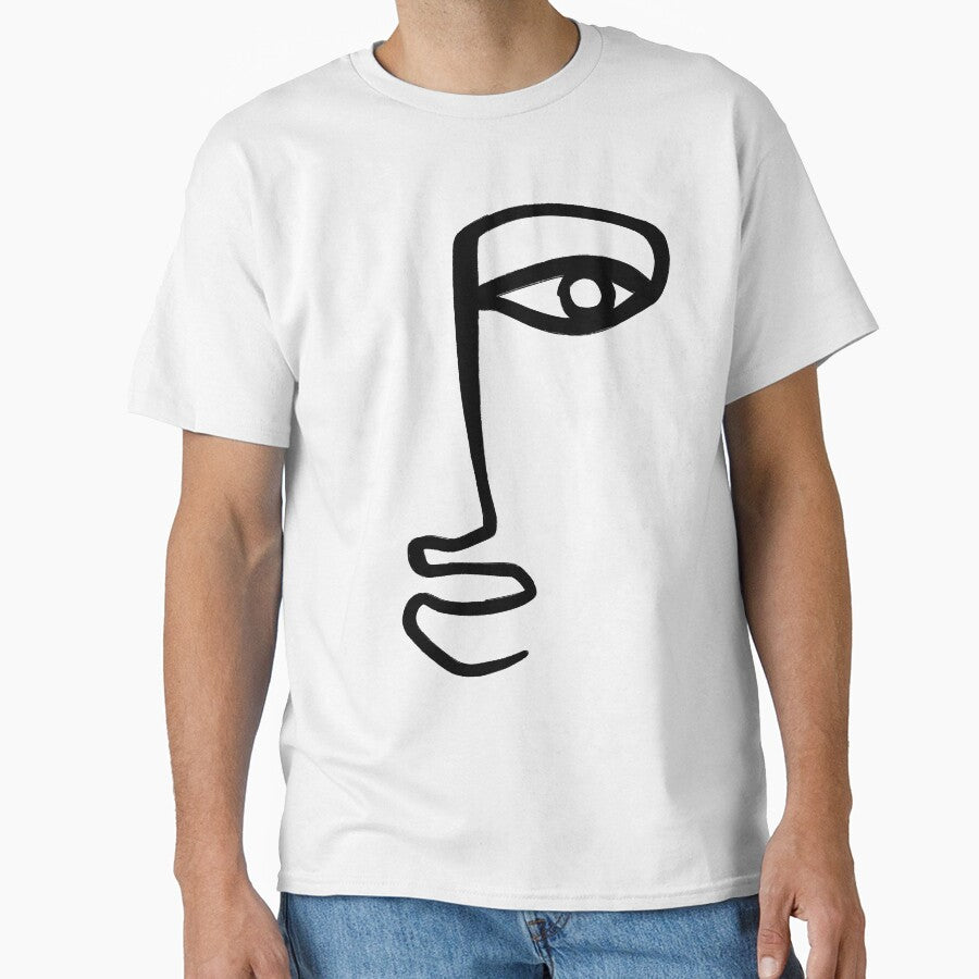 Abstract Face by Tinteria T-Shirts, Hoodie, Sweatshirt | BlankRebels.com (Image 1)
