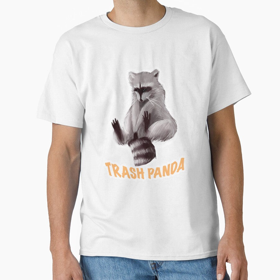 Trash Panda Raccoon Orange by AmethystBlue T-Shirts, Hoodie, Sweatshirt | BlankRebels.com (Image 1)