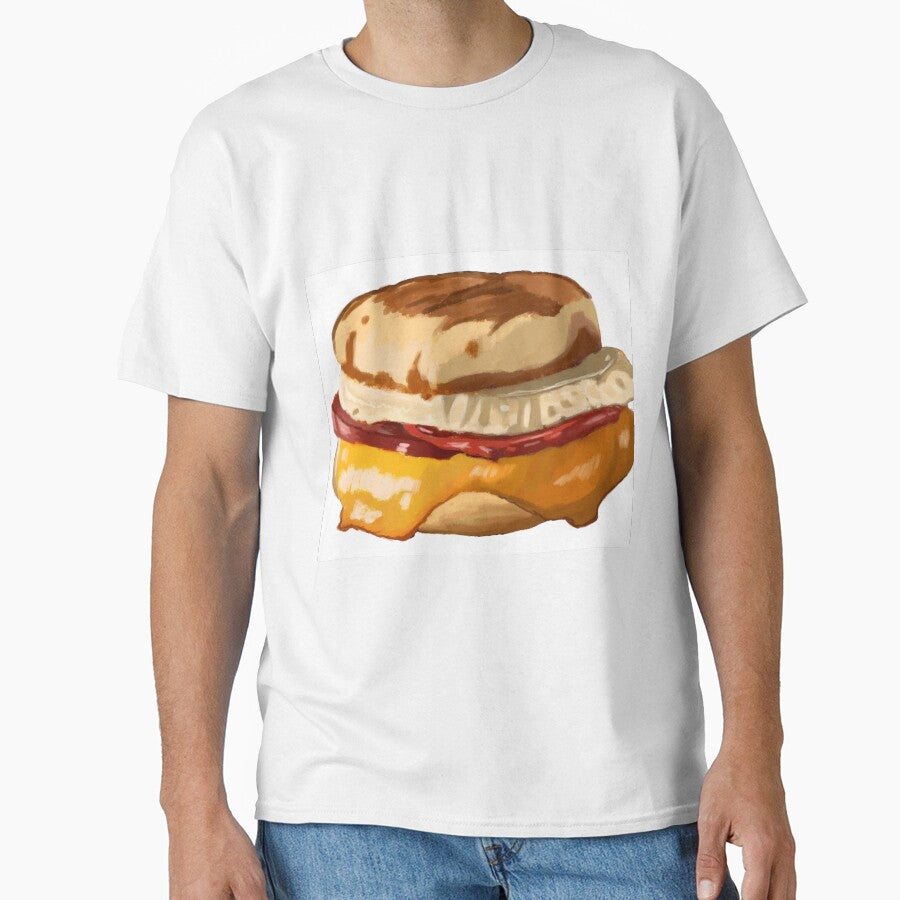 Breakfast Muffin - Egg Cheese Tomato Muffin by BunnyBizarre T-Shirts, Hoodie, Sweatshirt | BlankRebels.com (Image 1)