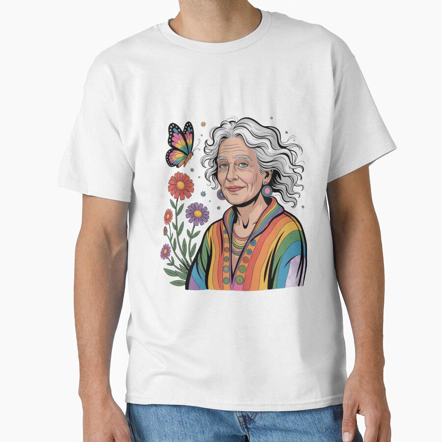 Elderly White Hippie Women by AleksandraJac05 T-Shirts, Hoodie, Sweatshirt | BlankRebels.com (Image 1)