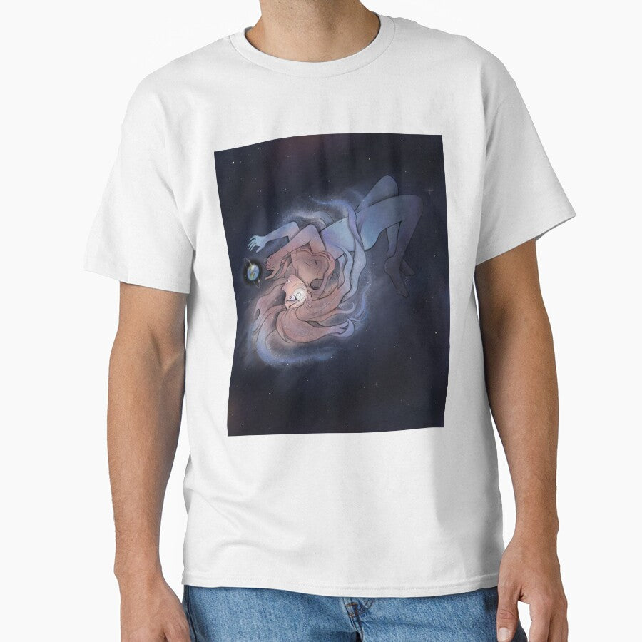 Milky Way Galaxy Girl by JessCom1 T-Shirts, Hoodie, Sweatshirt | BlankRebels.com (Image 1)