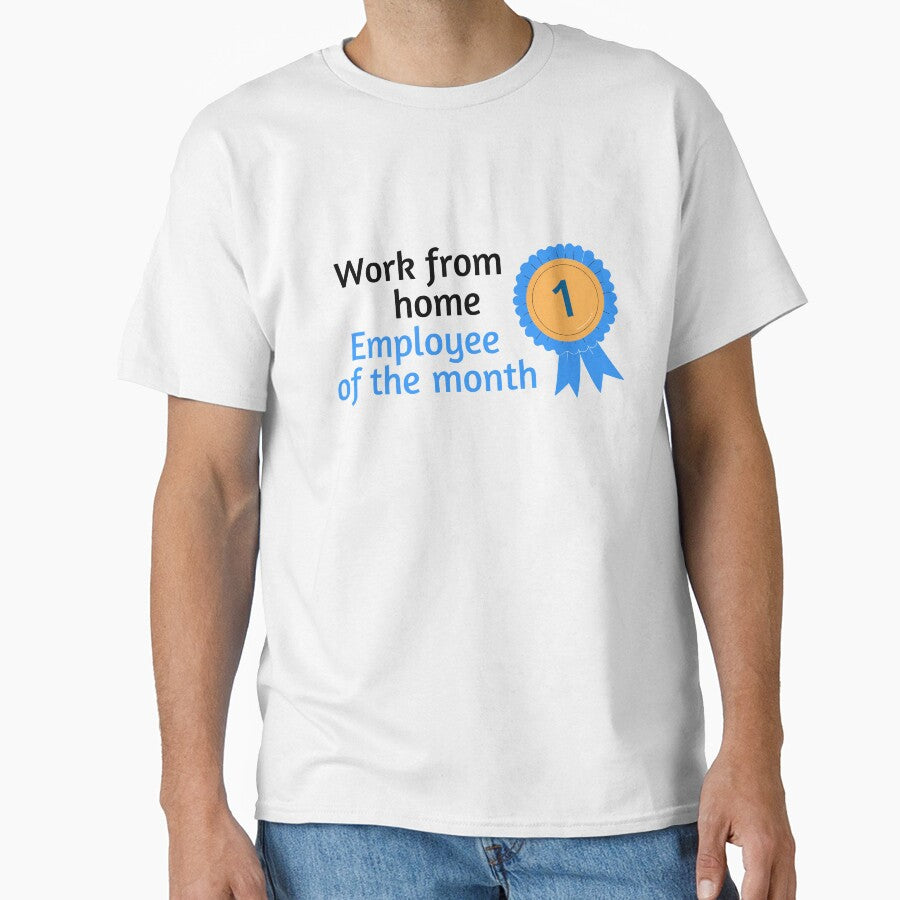 Work from home employee of the month by Aakriti _0.0_ T-Shirts, Hoodie, Sweatshirt | BlankRebels.com (Image 1)