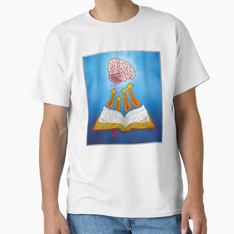 Your Brain on Books by I-Love-Space T-Shirts, Hoodie, Sweatshirt | BlankRebels.com (Image 1)