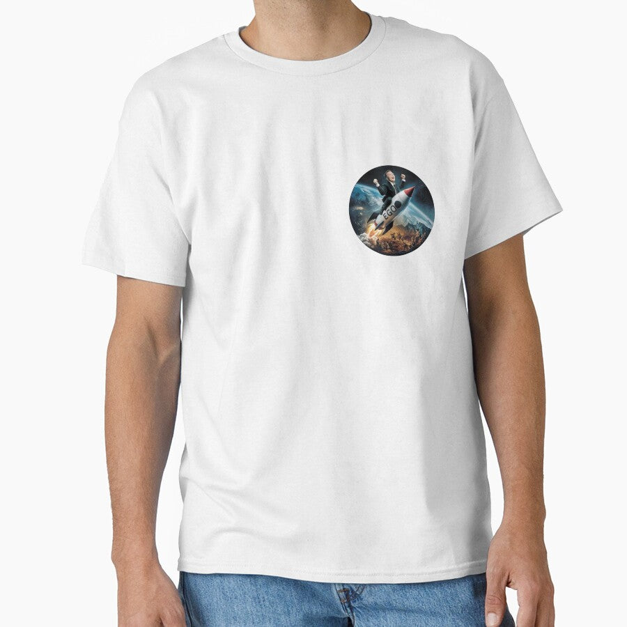Anti-Elon Round Club – Tesla Parody Bumper Sticker by SanadDiab T-Shirts, Hoodie, Sweatshirt | BlankRebels.com (Image 1)